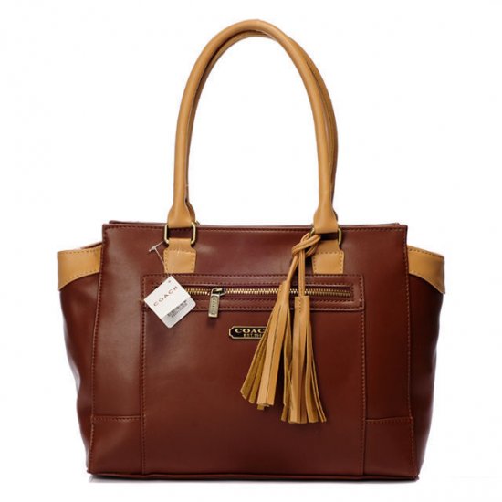 Coach Legacy Candace Carryall Medium Coffee Satchels AAJ - Click Image to Close